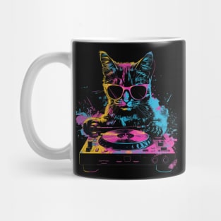 Cat DJ Bass Mug